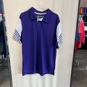 Holloway Purple and White Polo